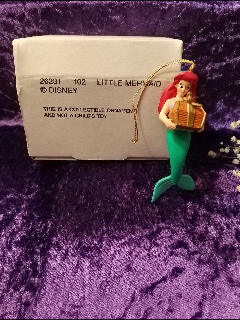 Disney Ariel, Little Mermaid Christmas Ornament